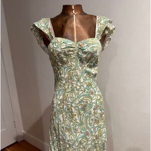 Anthropologie Dress in Pastel Colors Size 8